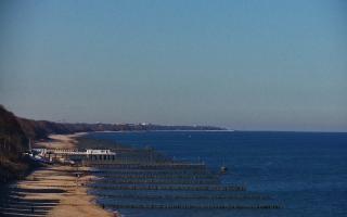 Ustronie Morskie plaża zachód - 21-03-2026 08:05