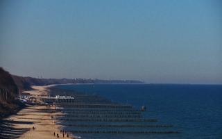 Ustronie Morskie plaża zachód - 21-03-2026 08:53