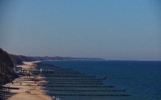 Ustronie Morskie plaża zachód - 21-03-2026 09:41