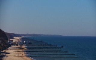 Ustronie Morskie plaża zachód - 21-03-2026 10:13