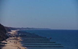 Ustronie Morskie plaża zachód - 21-03-2026 10:29