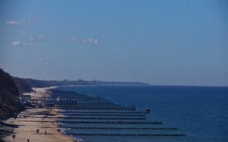 Ustronie Morskie plaża zachód - 21-03-2026 10:45