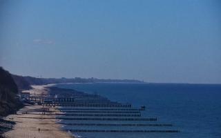 Ustronie Morskie plaża zachód - 21-03-2026 11:02