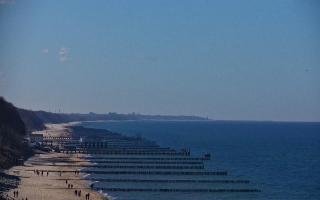 Ustronie Morskie plaża zachód - 21-03-2026 11:18