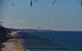 Ustronie Morskie plaża zachód - 21-03-2026 11:50