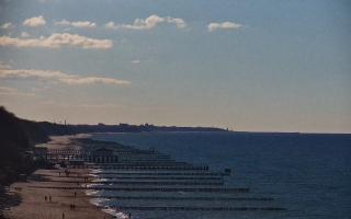 Ustronie Morskie plaża zachód - 21-03-2026 13:58