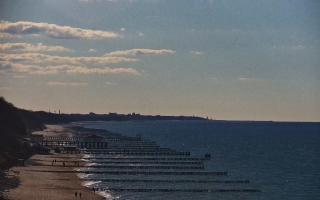 Ustronie Morskie plaża zachód - 21-03-2026 14:14