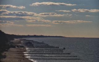 Ustronie Morskie plaża zachód - 21-03-2026 14:46