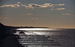 Ustronie Morskie plaża zachód - 21-03-2026 15:34