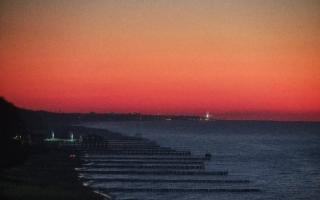 Ustronie Morskie plaża zachód - 21-03-2026 17:59