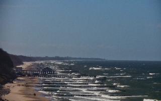 Ustronie Morskie plaża zachód - 04-04-2026 11:53