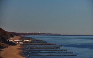 Ustronie Morskie plaża zachód - 28-04-2026 04:57