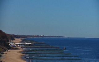 Ustronie Morskie plaża zachód - 28-04-2026 06:49