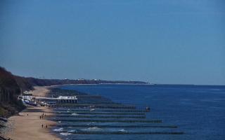 Ustronie Morskie plaża zachód - 28-04-2026 07:37