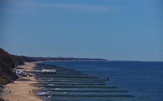 Ustronie Morskie plaża zachód - 28-04-2026 08:09