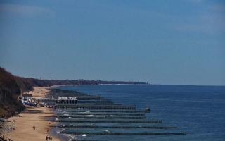 Ustronie Morskie plaża zachód - 28-04-2026 08:25