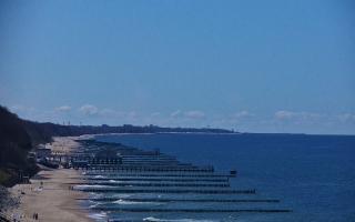 Ustronie Morskie plaża zachód - 28-04-2026 11:54