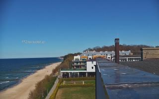 Ustronie Morskie plaża zachód - 28-04-2026 14:17