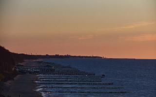 Ustronie Morskie plaża zachód - 28-04-2026 18:01