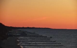 Ustronie Morskie plaża zachód - 28-04-2026 18:33