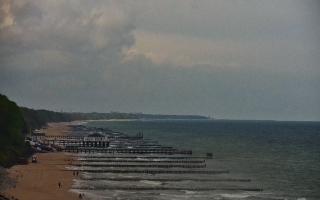 Ustronie Morskie plaża zachód - 13-05-2026 08:41