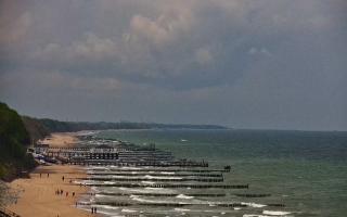 Ustronie Morskie plaża zachód - 13-05-2026 09:29