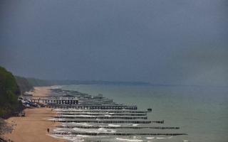 Ustronie Morskie plaża zachód - 13-05-2026 11:21