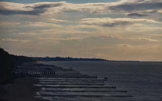 Ustronie Morskie plaża zachód - 13-05-2026 16:26