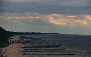 Ustronie Morskie plaża zachód - 12-06-2026 14:34