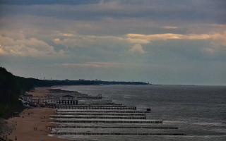 Ustronie Morskie plaża zachód - 12-06-2026 14:50