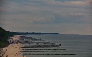 Ustronie Morskie plaża zachód - 12-06-2026 17:14