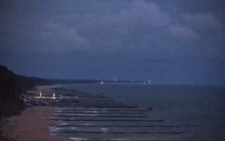 Ustronie Morskie plaża zachód - 13-06-2026 01:44