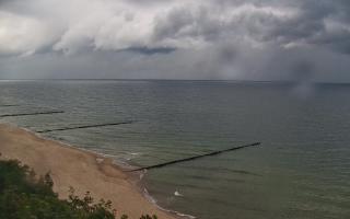 Ustronie Morskie plaża zachód - 02-08-2025 11:06