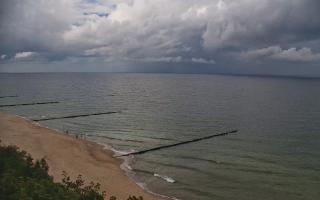 Ustronie Morskie plaża zachód - 02-08-2025 11:54