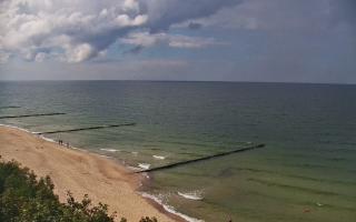 Ustronie Morskie plaża zachód - 02-08-2025 12:42