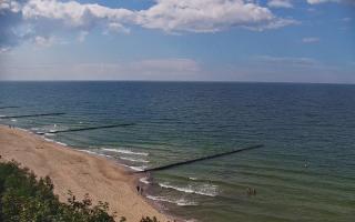 Ustronie Morskie plaża zachód - 02-08-2025 12:58