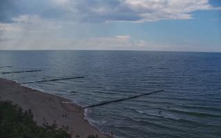Ustronie Morskie plaża zachód - 02-08-2025 13:30