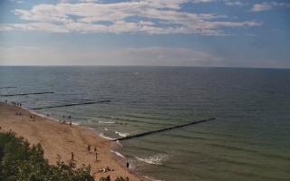 Ustronie Morskie plaża zachód - 02-08-2025 14:02