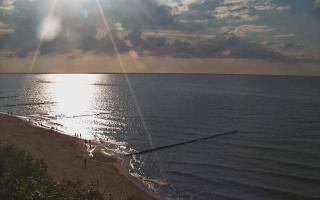 Ustronie Morskie plaża zachód - 02-08-2025 16:27