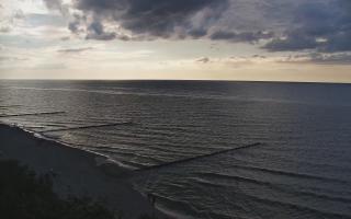 Ustronie Morskie plaża zachód - 02-08-2025 16:59