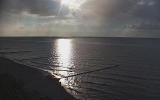 Ustronie Morskie plaża zachód - 02-08-2025 17:15