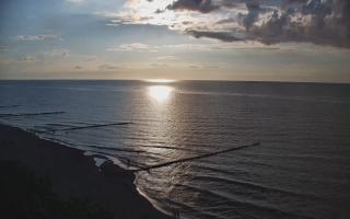 Ustronie Morskie plaża zachód - 02-08-2025 17:31