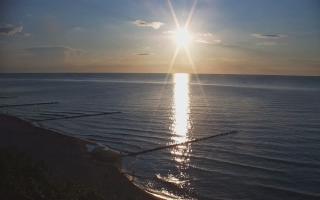 Ustronie Morskie plaża zachód - 02-08-2025 18:03