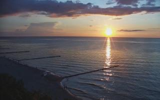 Ustronie Morskie plaża zachód - 02-08-2025 18:35
