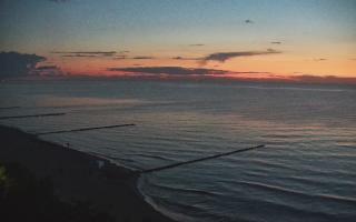 Ustronie Morskie plaża zachód - 02-08-2025 19:40