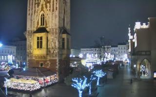 Kraków Kościół Mariacki - 16-12-2025 20:48