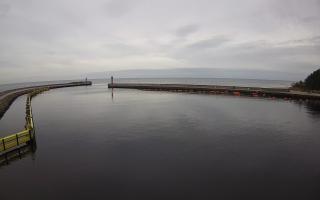 Mrzeżyno wejście do portu - 02-11-2025 09:21