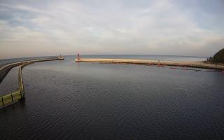 Mrzeżyno wejście do portu - 18-12-2025 13:28