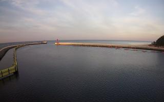 Mrzeżyno wejście do portu - 18-12-2025 13:59