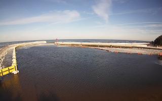 Mrzeżyno wejście do portu - 01-02-2026 10:07